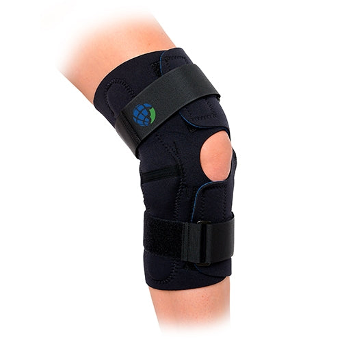 Wrap-Around Hinged Knee Brace Medium  Knee Circum 14 -16
