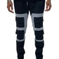 SQUARE BLOCK TRACK PANTS   GREY