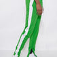SLIM FIT SINGLE STRIPE TRACK PANT