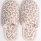 Winter Luxury Soft Leopard Pattern Slipper