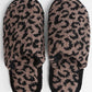 Winter Luxury Soft Leopard Pattern Slipper