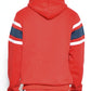 SOLID WITH THREE STRIPE PULLOVER HOODIE
