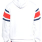 SOLID WITH THREE STRIPE PULLOVER HOODIE