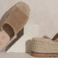 OASIS SOCIETY Ivy   Espadrille Platform Slide