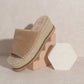 OASIS SOCIETY Ivy   Espadrille Platform Slide