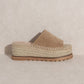 OASIS SOCIETY Ivy   Espadrille Platform Slide