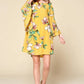 Off-the-shoulder Woven Loose-fit Dress