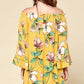 Off-the-shoulder Woven Loose-fit Dress
