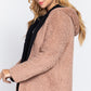 Hoodie Faux Fur Reversible Jacket