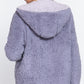Hoodie Faux Fur Reversible Jacket