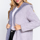 Hoodie Faux Fur Reversible Jacket