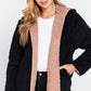 Hoodie Faux Fur Reversible Jacket