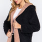 Hoodie Faux Fur Reversible Jacket