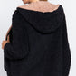Hoodie Faux Fur Reversible Jacket