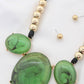 Triple Oval Statement Necklace
